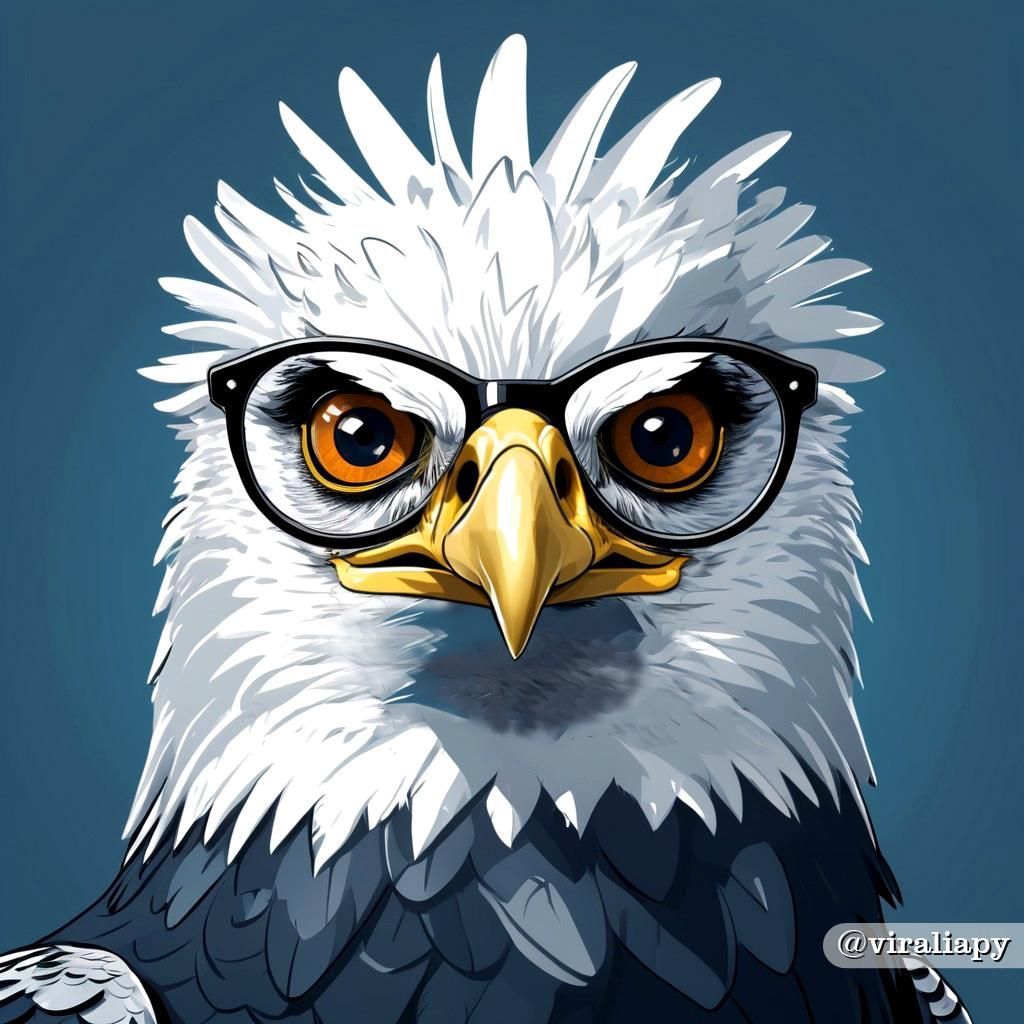 viraliapy's tweet photo. 830
Taguato con lentes

#taguato #harpyeagle #glasses #cartoon #funny
#viraliapy #asuncion #paraguay #iapy #artedeparaguay
#iaart #aiartist #digitalartwork #digitalartist #creative #aicreations #illustration_daily #aigenerated #aiartcommunity #generativeart
#SDXL https://t.co/H21opn9eWM