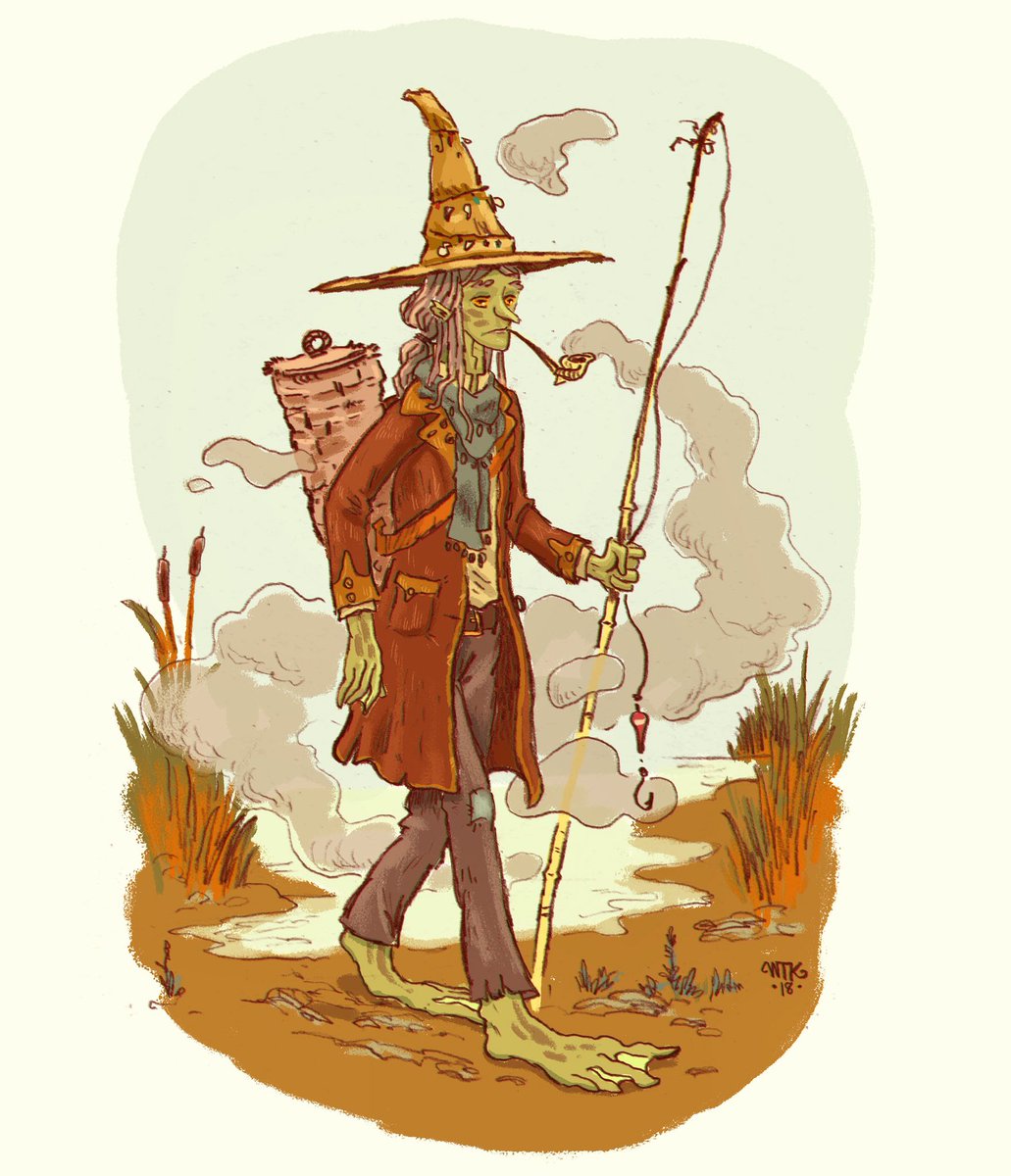 "Puddleglum's my name. But it doesn't matter if you forget it. I can always tell you again."

🎨 Will Kelly