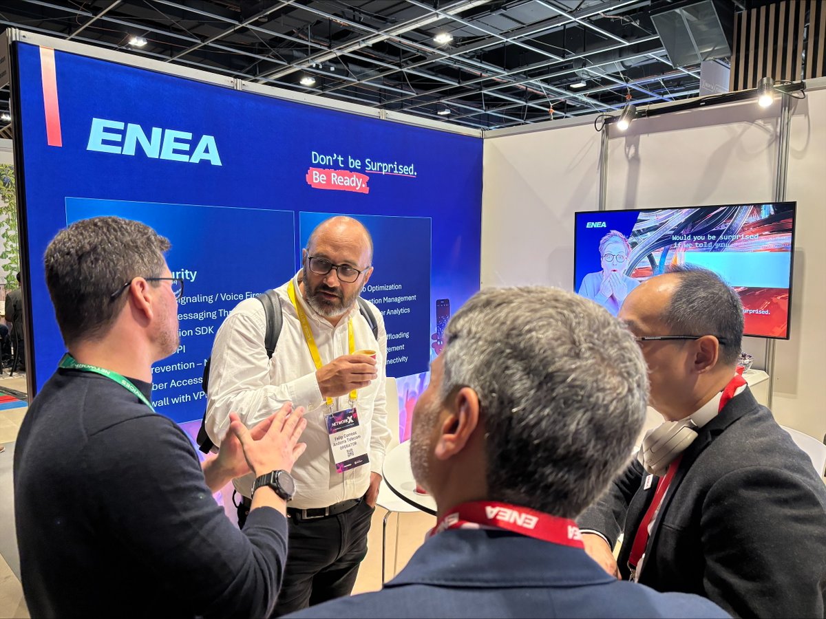 Good to meet friends at Network X 2024 in Paris!

The event this year is more diverse with active discussions on APIs, software &amp; cloud transformation, FWA, 5G deployment and cybersecurity. 

Come by us at booth D10C, just outside the mobile networks stage.

#networkx
