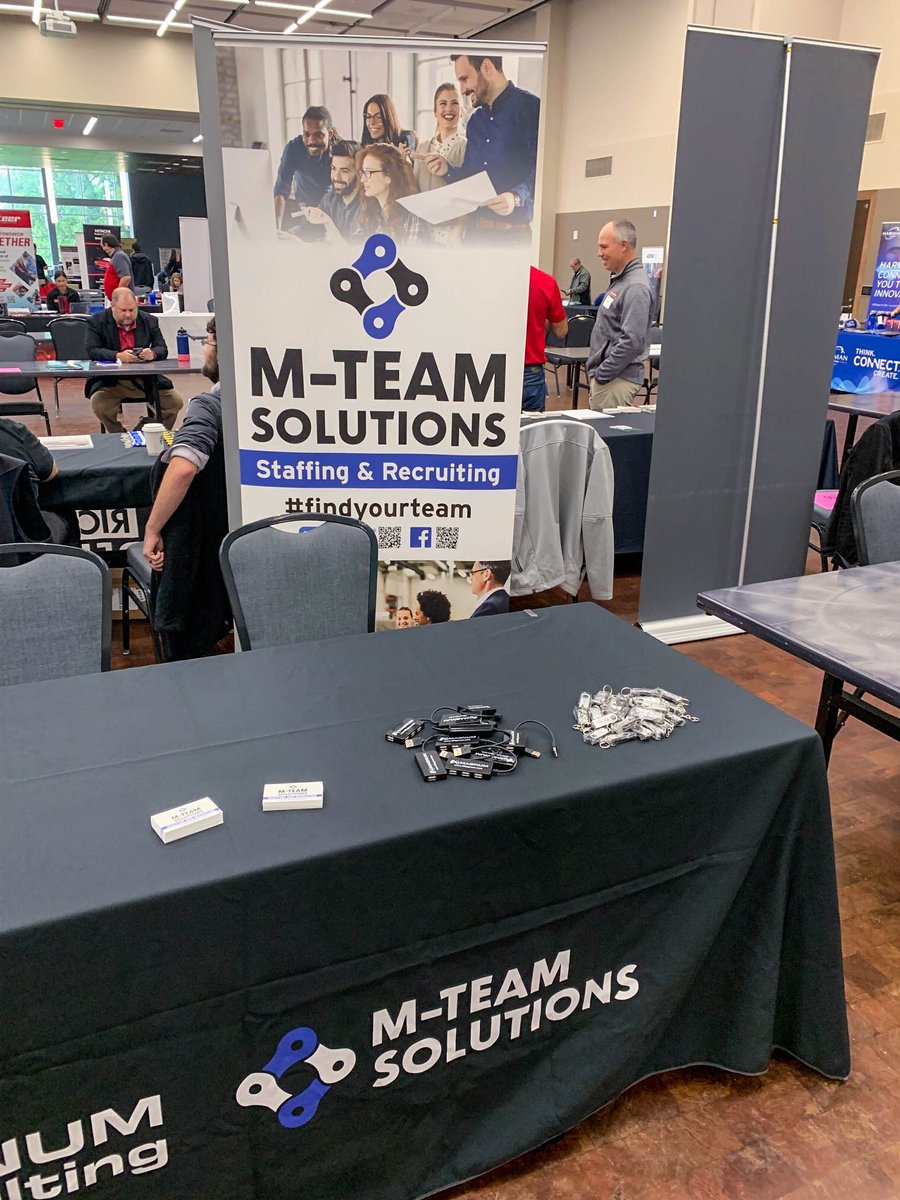 mteamsolutions's tweet image. M-Team Solutions will be at U of M-Flint’s School of Management Career Fair on Wednesday, October 16th from 3 PM to 6 PM at the Riverfront Conference Center in Flint!

We look forward to meeting you there.

#UMFlint #CareerFair #JobOpportunities #MTeamSolutions #MichiganJobs