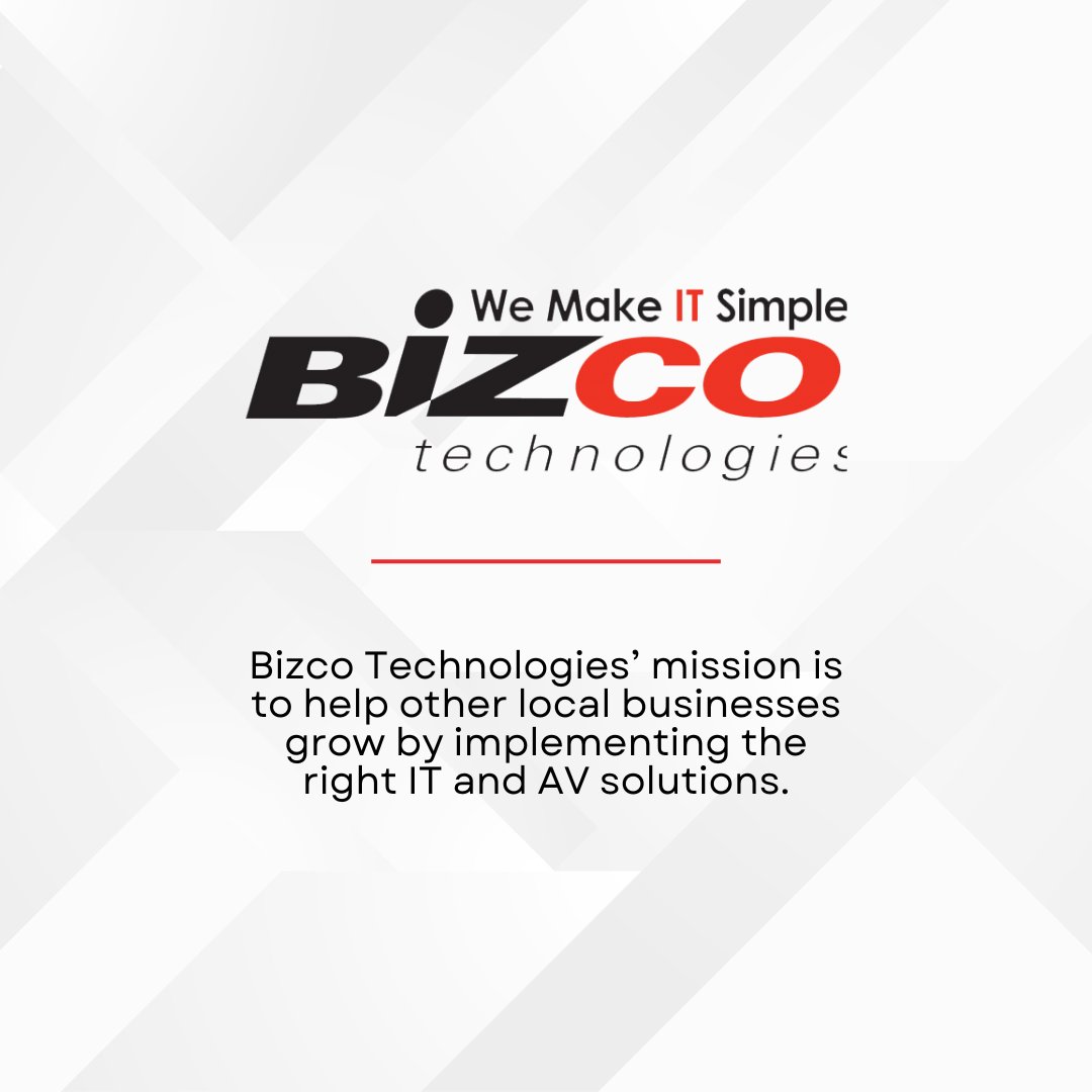 Bizco_Tech's tweet image. 🌟 At Bizco Technologies, we help local businesses grow by providing tailored IT and AV solutions that streamline operations and enhance productivity.
📞 Get started today: hubs.la/Q02P26SX0
#BizcoTech #ITSupport #AVSolutions