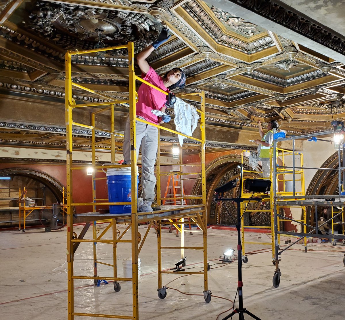 EverGreeneAA's tweet image. Meet Marlene Sophia! She realized that through her love of art and close attention to detail, she could save iconic works of art and architecture for the next generation to enjoy. 

evergreene.com/meet-marlene-s…

#MeetTheTeam #NextGenerationCraftspeople #WorldclassCraftsmanship