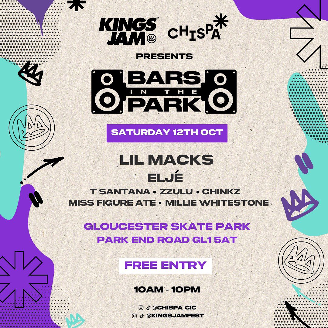 Bars in the Park is more than just a pop-up festival - it brings Gloucester’s communities together &amp; highlights the need to spotlight local creative talent. A chance for young people to get involved and experience the creative industry first hand. 

gloucesterculture.org.uk/story/return-o…