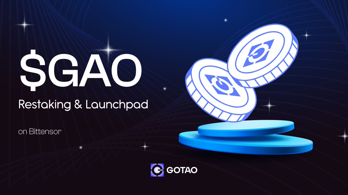 goTAO_ai's tweet photo. goTAO:

• A Restaking Layer that amplifies DeFi potential within the Bittensor ecosystem
• A powerful Launchpad for AI-driven projects, fostering innovation

The perfect synergy of AI x DeFi in a decentralized landscape. 

#goTAO $GAO $TAO #AI #GAOEcosystem https://t.co/EEuzYIAklV