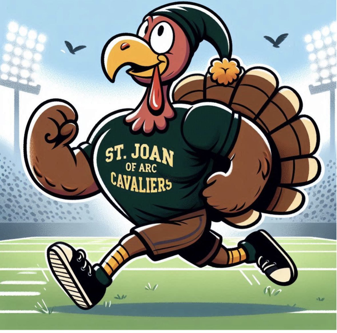 We can’t wait for our Turkey Trot tomorrow! Thanks in advance for your support!