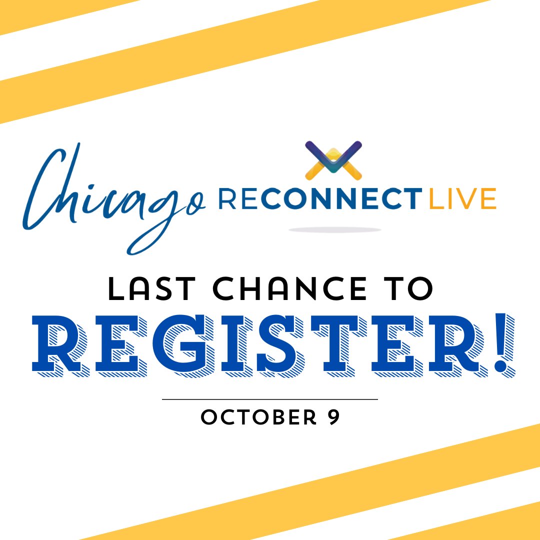 📢 Registration closes tomorrow, October 9th for ReConnect Live Chicago. 🎉

 Don't miss out on the opportunity to network, learn, and grow with industry leaders and professionals.

Click the link to register now: nacmconnect.formstack.com/forms/2024_chi…