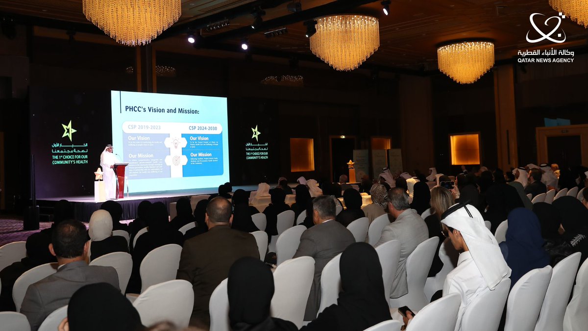 Qatar_Tribune's tweet image. The Primary Health Care Corporation #PHCC has launched its Corporate Strategic Plan (CSP) under the slogan &apos;The 1st Choice for Our Community&apos;s Health&apos;, which represents an important stage for the PHCC and is in line with the Third National Health Strategy, as well as the Third…