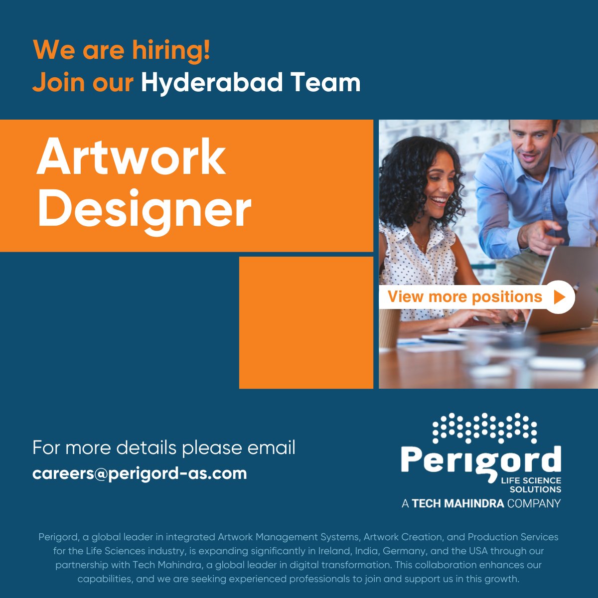 🌍 Join our Global Team!
Join us and become part of our innovative, industry-leading team!  We are looking for an Artwork Designer in Hyderabad #NowHiring #BuildYourCareerWithUs