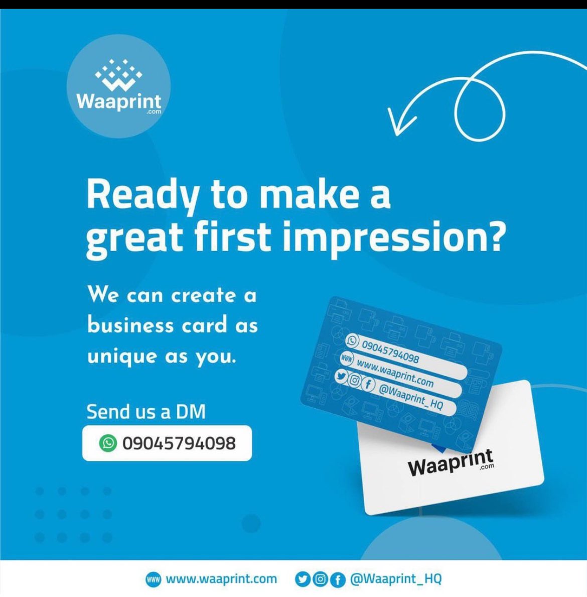 Waaprint_HQ's tweet photo. @Jesugbemi4 Mokola Market Ibadan 

Additionally, we offer On-Demand Printing Services for Bossinesses in Nigeria.. https://t.co/siHNfJscXS