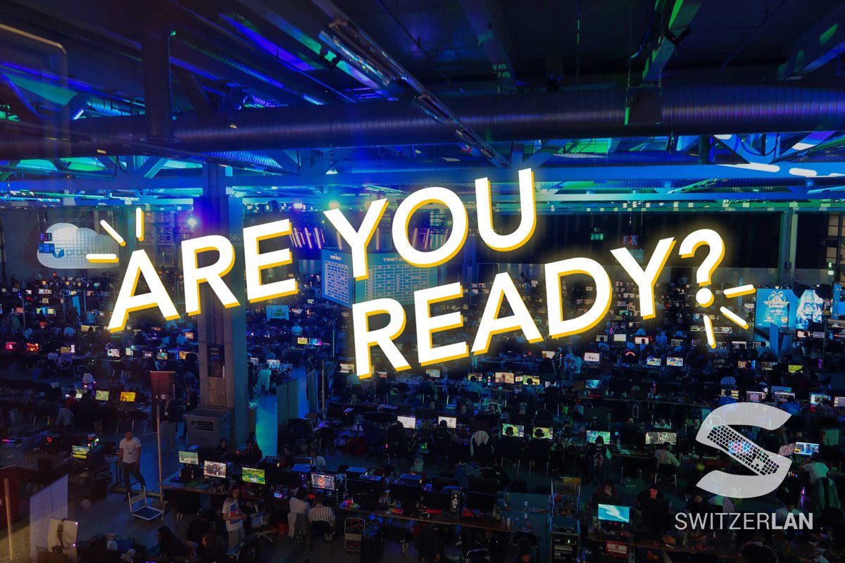 SimmerUME's tweet photo. SwitzerLAN is just around the corner! ๐ฎ Are you ready?
We're beyond excited and can't wait to see you there! ๐
Don't forget to check out our giveaway on instagram โ the winner will be announced at SwitzerLAN! ๐
See you soon! ๐จ๐ญโจ
#SwitzerLAN #Gaming #Giveaway #simmerUME https://t.co/zfvXf667UM