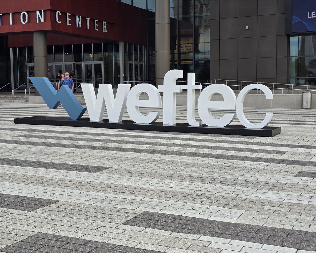 TitanFCI's tweet photo. Visit Titan's booth at Weftec Today! (Booth# 657) https://t.co/poEWmRIzeF