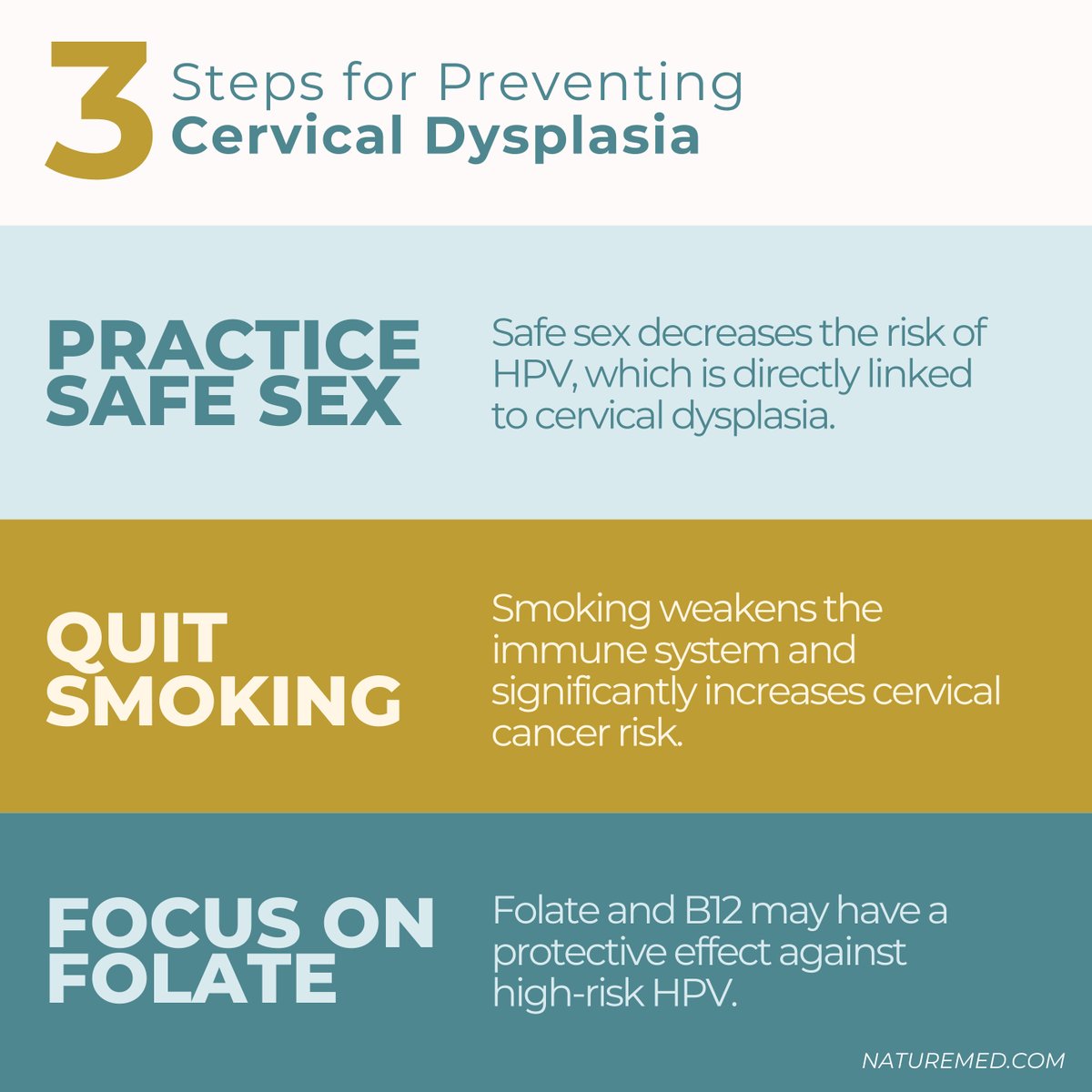 An ounce of prevention is worth a pound of cure. 

Learn more about the best natural ways to help you and your loved ones prevent cervical dysplasia naturemed.org/how-do-naturop…