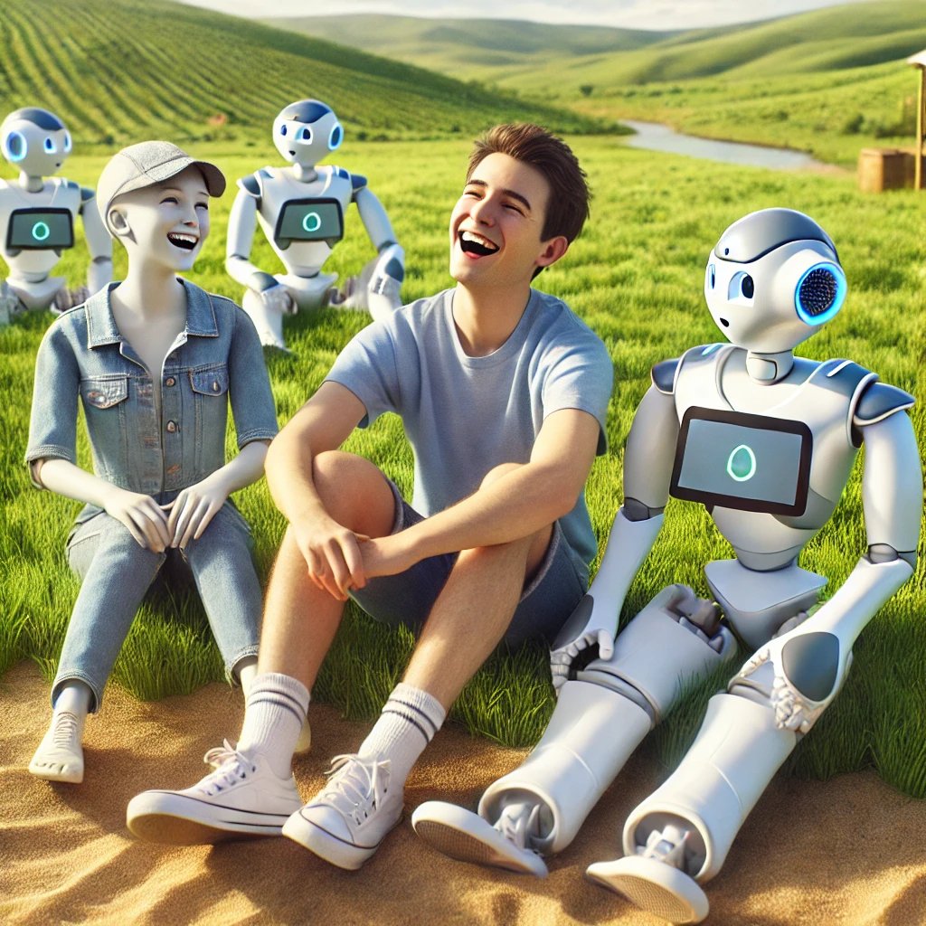 osviomtravasso's tweet image. Future Friendships: Humans and Robots in Perfect Harmony

#HumansAndRobots
#AICompanions
#FutureOfFriendship
#RoboticRevolution
#TechInNature
#AIInnovation
#DigitalLife
#SmartRobots
#FutureLiving
#SciFiReality
#TechLifestyle
#ArtificialIntelligence
#RoboticsInEverydayLife
#viral