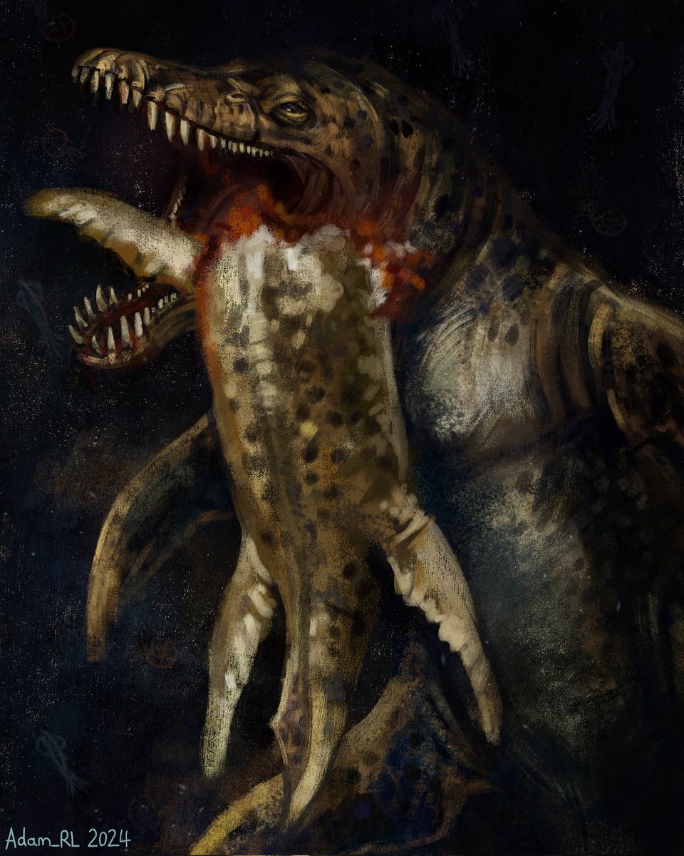adam_rl_art's tweet image. #PortfolioDay 

I&apos;m Adam and I&apos;m a freelance illustrator/ concept artist. I like to draw creatures - real or imagined, extant or extinct! I&apos;m open for commissions and available for work (link in bio!) 🦖🐟🐉