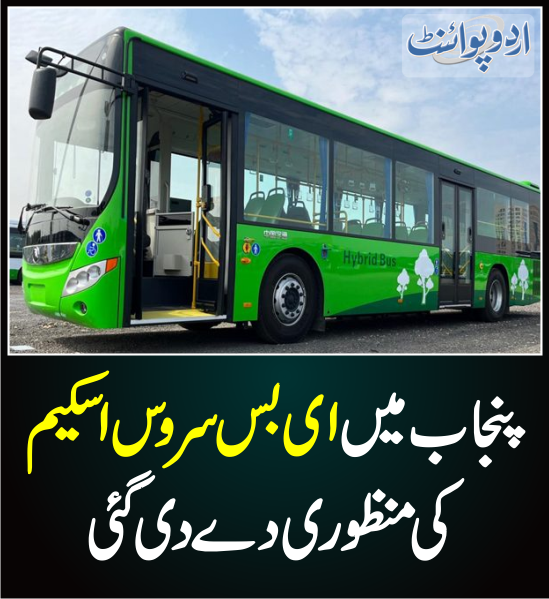 DailyUrduPoint's tweet image. خبر کی مزید تفصیل جانئیے
urdupoint.com/n/4183398

#EbusService #ElectricBus #Lahore #PunjabGovt @pmln_org @MaryamNSharif   @GovtofPunjabPK  @AzmaBokhariPMLN