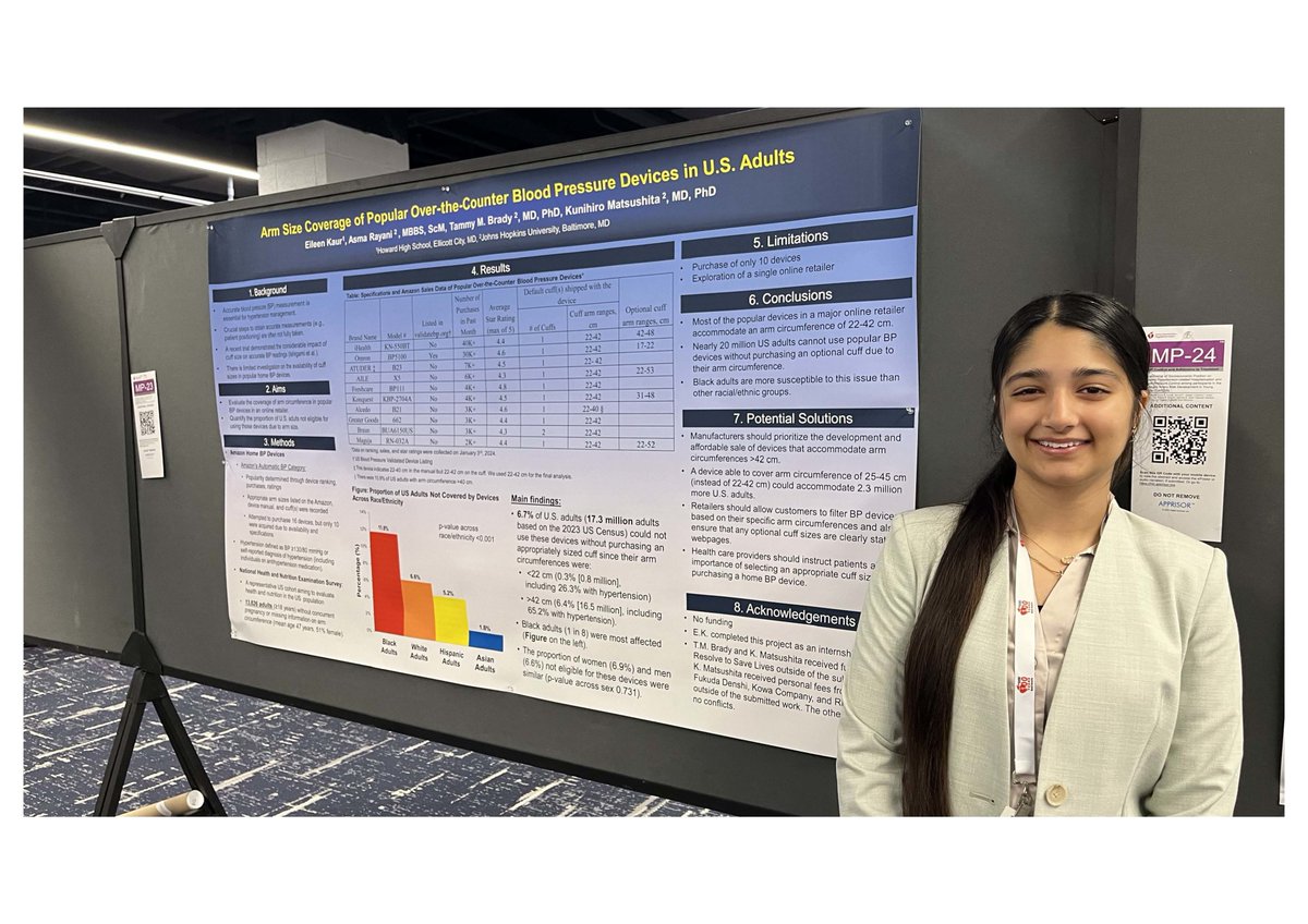 Hypertension (@hyperaha) on Twitter photo ~~ToDaY~~
Please join <a href="/AnastasiaSMihai/">Dr Anastasia Mihailidou FAHA FCSANZ FESC</a> for a #HypHIP Live Author Chat with <a href="/eileenkaur14/">Eileen Kaur</a> and <a href="/KuniMatsushita/">Kuni Matsushita</a>
October 8, 20:30 UTC
Arm Size Coverage of Popular Over-the-Counter Blood Pressure Devices and Implications in U.S. Adults ahajrnls.org/3XQAr7p ~~ToDaY~~
Please join <a href="/AnastasiaSMihai/">Dr Anastasia Mihailidou FAHA FCSANZ FESC</a> for a #HypHIP Live Author Chat with <a href="/eileenkaur14/">Eileen Kaur</a> and <a href="/KuniMatsushita/">Kuni Matsushita</a>
October 8, 20:30 UTC
Arm Size Coverage of Popular Over-the-Counter Blood Pressure Devices and Implications in U.S. Adults ahajrnls.org/3XQAr7p