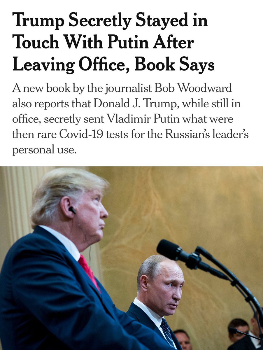 shannonrwatts's tweet photo. Donald Trump gave coveted COVID tests to Putin but tried to punish people in California, Puerto Rico, and the US Virgin Islands - all blue-leaning states and territories - by withholding or limiting disaster relief. https://t.co/askO23PAgn
