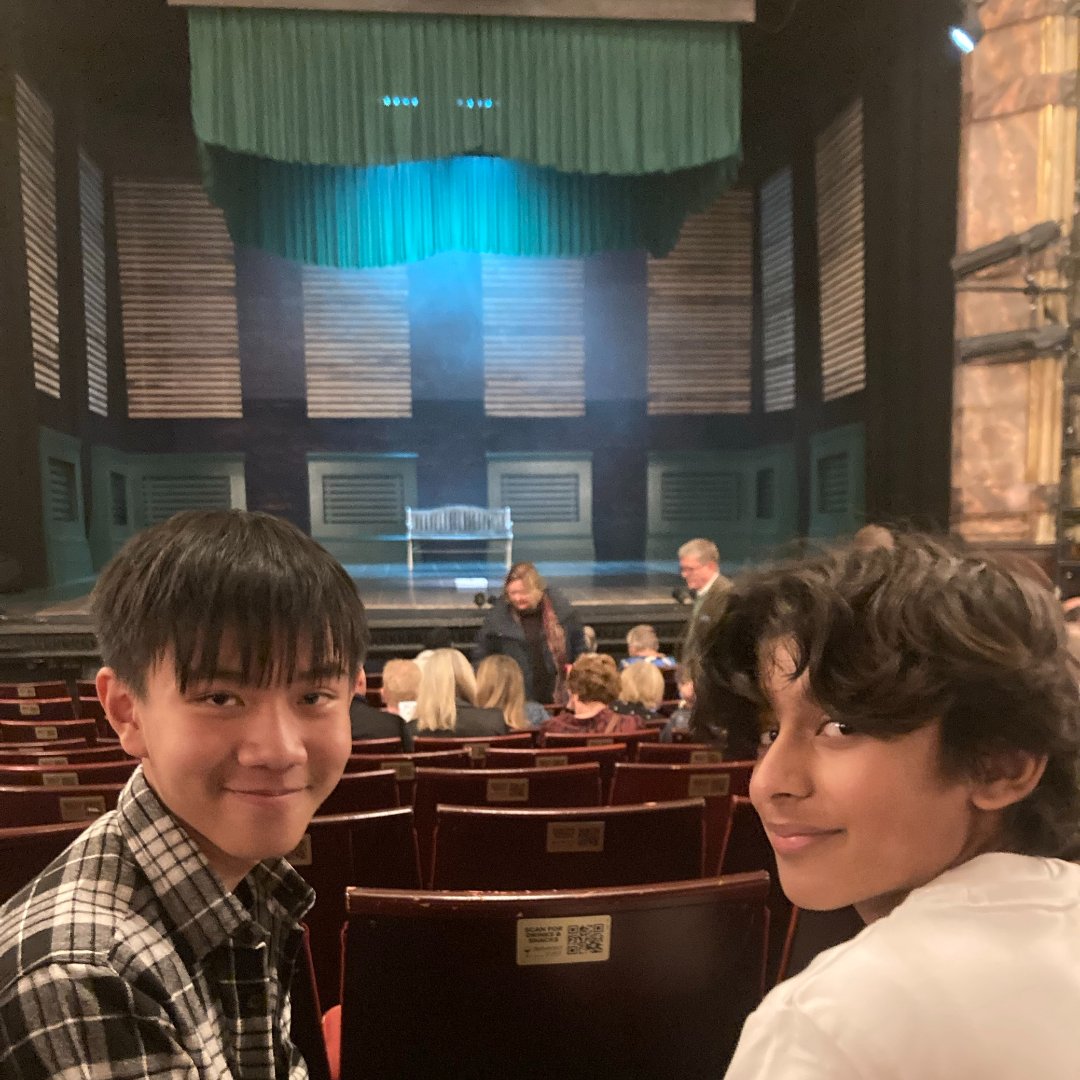 Twickenhamsch's tweet photo. 🎭 Our Year 9 students enjoyed a fantastic trip to Richmond Theatre to watch "Birdsong." It was an unforgettable experience filled with powerful performances and memorable moments! 

@RichmondTheatre @BirdSongPlay https://t.co/1yMkHD4kH9