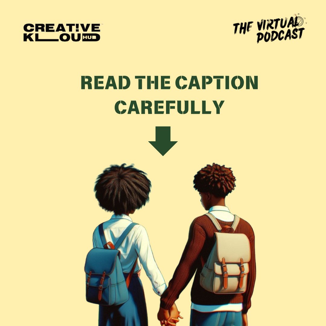 creativekloud's tweet image. Raise your hands if you are sure you never had a HIGH SCHOOL LOVE, then you should scroll up because you may not really relate with this. 
Dear creatives, here is another opportunity to showcase your poetry and spoken word prowess.

1. Write a poem (no line limits) or record a…