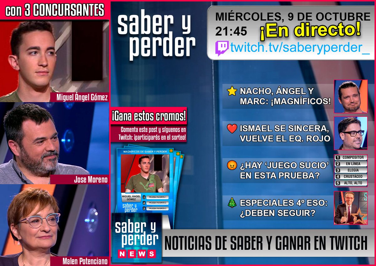 Saber y Perder tweet media