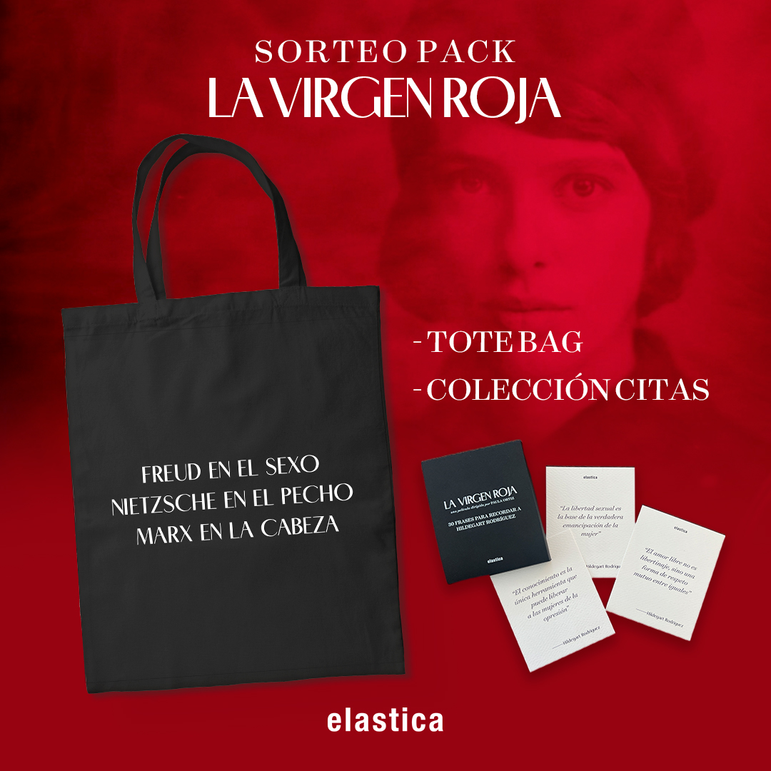 ElasticaFilms's tweet image. 🖤🍀 Sorteo LA VIRGEN ROJA 🍀🖤

Celebramos lo mucho que os está gustando la película de Paula Ortiz sorteando 5 PACKS con: 

▪️ Las 30 cartas con frases escritas por Hildegart Rodríguez. 
▪️ Una tote bag exclusiva de la película.

Participar es muy sencillo:

1. Sigue a…