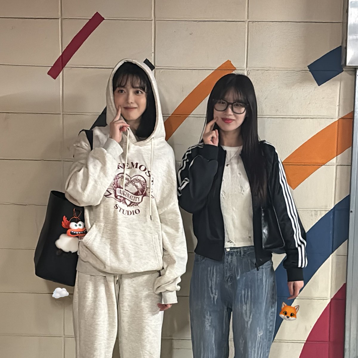 haeflower_22's tweet image. 수연이 응원하러 해림이 왔어요~~ 
둘이 너무 기여운거 아님까..? 🥹 

#지수연 #정해림