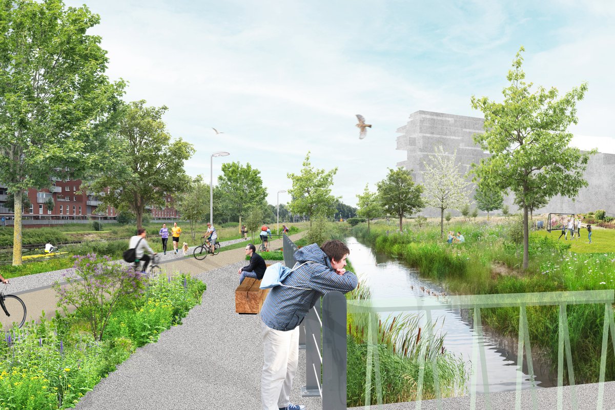 Hallo dan Rondje Stadseiland! Een 45 hectare groot, 12 kilometer lang, groen park komt eraan. Om te wandelen, fietsen, spelen, lummelen of naar de boten te zwaaien. Utrecht wordt steeds toffer👉direc.to/mncs