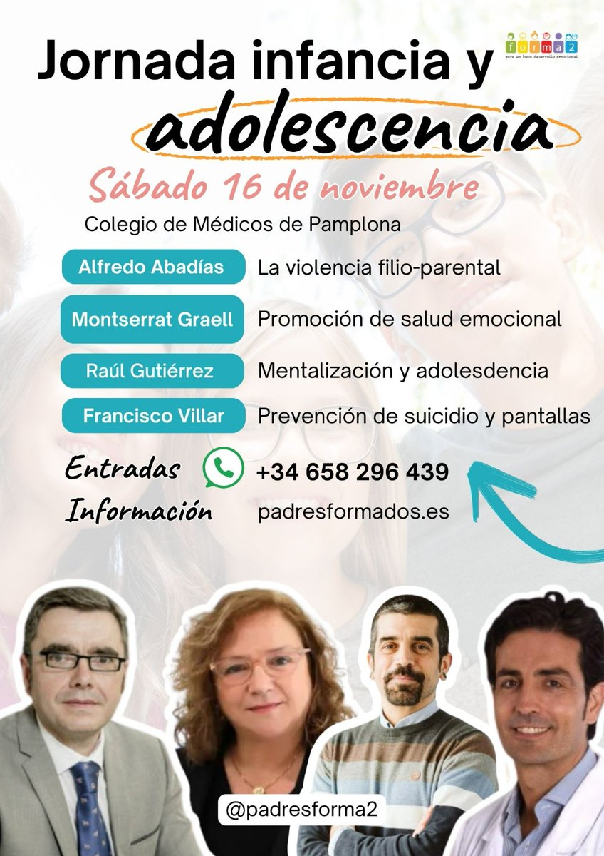 Os animamos a participar en este evento ✔️ padresformados.es/evento-infanci…