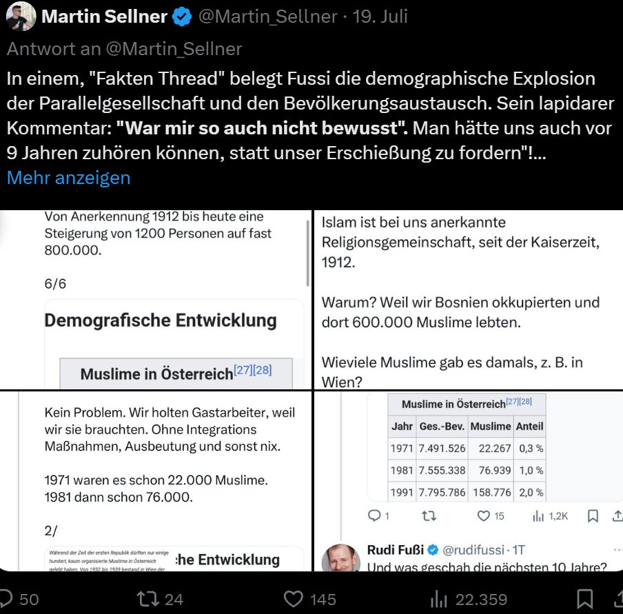 Kid Pex (SOS Balkanroute) (@kid_pex) on Twitter photo <a href="/ArminWolf/">Armin Wolf</a> <a href="/rudifussi/">Rudi Fußi</a> Er wollte auch die Kinder aus Moria retten und machte große Kampagnen dazu. Dann, zwei Jahre später, wollte er sie bereits abschieben und wollte jegliche Zuwanderung aus muslimischen Ländern verbieten, setzte hier extrem rassistische Posts ab. Den Olymp des österreichsichen <a href="/ArminWolf/">Armin Wolf</a> <a href="/rudifussi/">Rudi Fußi</a> Er wollte auch die Kinder aus Moria retten und machte große Kampagnen dazu. Dann, zwei Jahre später, wollte er sie bereits abschieben und wollte jegliche Zuwanderung aus muslimischen Ländern verbieten, setzte hier extrem rassistische Posts ab. Den Olymp des österreichsichen
