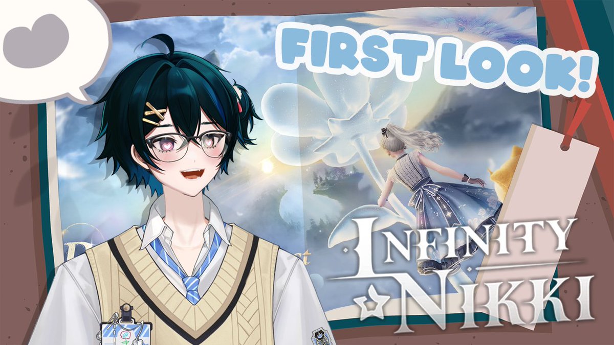 || FIRST LOOK! Infinity Nikki ✦ IRL Tailor plays🔔
The bell is ringing! Come join me on the hunt for bugs in Miraland! 
✦ · 🍎 Live 4pm CET - Oct 8nd  

📙 twitch.tv/shio_vt
✧ · #Vtuber #ENVtuber #VtuberUprising #InfinityNikki
