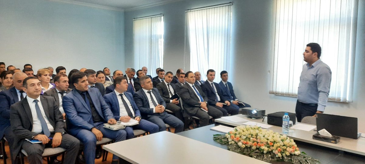 OguzRIH's tweet image. Oğuzda dövlət qulluqçuları üçün təlimlər keçirilib.
Ətraflı: oguz-ih.gov.az/az/news/oguzda…
#oguzrayonicrahakimiyyeti
#oguzda
#telim
#dovletimtahanmerkezi