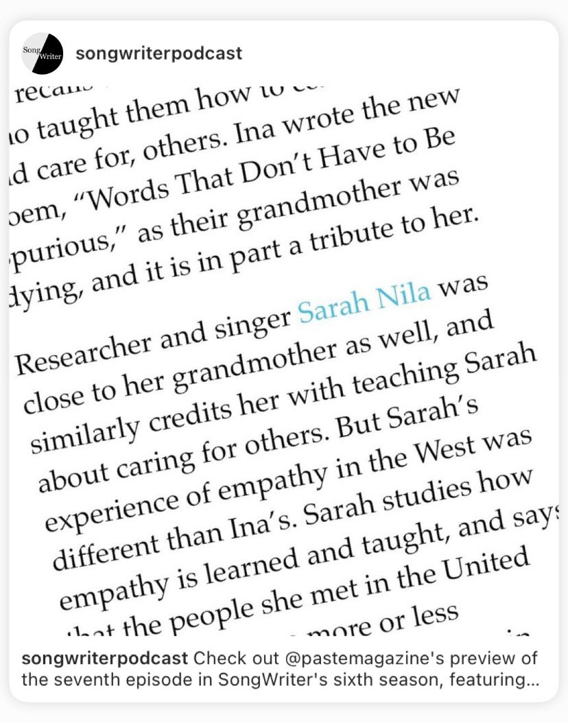 sarahnilaaa's tweet photo. This piece of work has also been published in the Paste Magazine (and they called me Singer 🥰🥰) https://t.co/Rty5yS6XGN