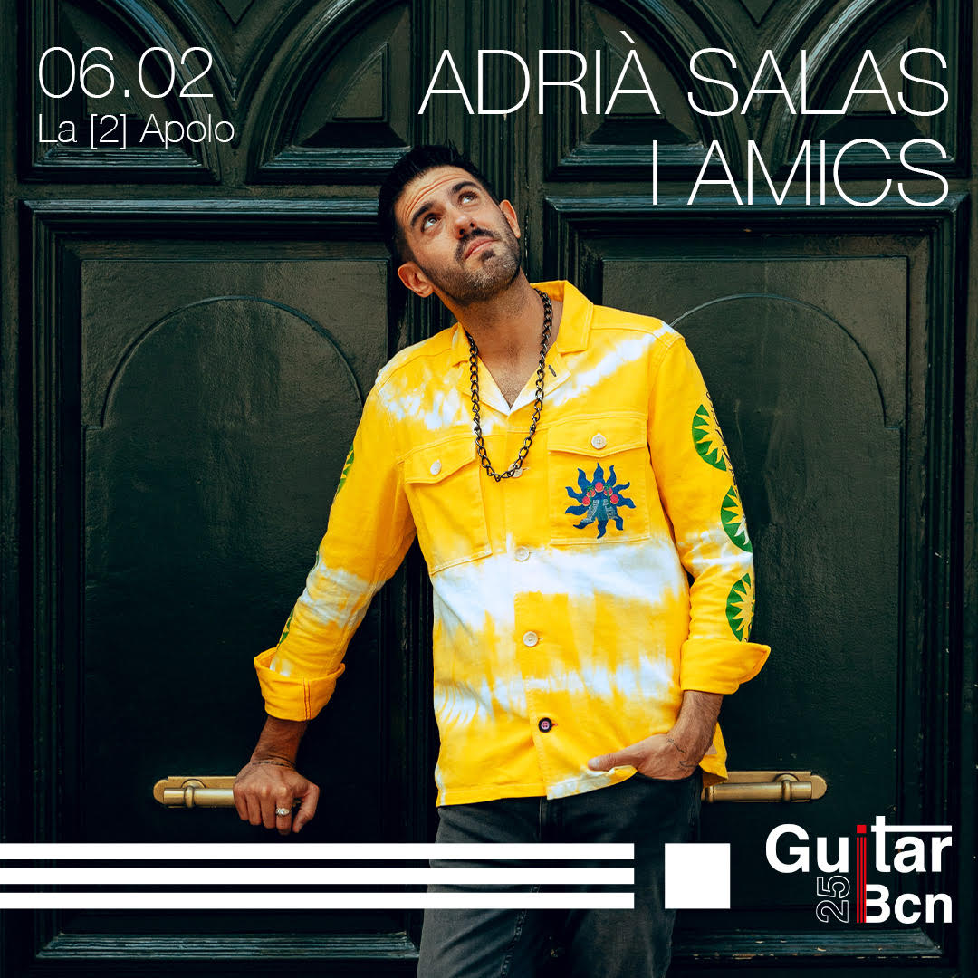 <a href="/dariasalsa/">Adrià Salas</a> vol celebrar la sortida del seu proper disc 'Corazón de maguey' amb la seva primera posada a escena en solitari.

Per això, comptarà amb nombrosos amics que han participat en aquest disc i en els dos anteriors.

🎟️ ENTRADES A LA VENDA: 9 D'OCTUBRE, A LES 12 H.