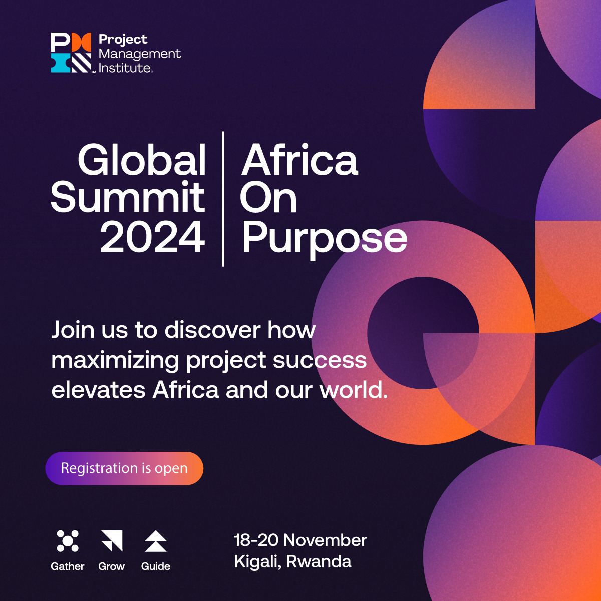emyiris's tweet image. Gather Together. ​Grow Together. ​Guide the Future. Register now on pmiglobalsummitafrica.gcs-web.com   @PmiRwanda @PMInstitute
