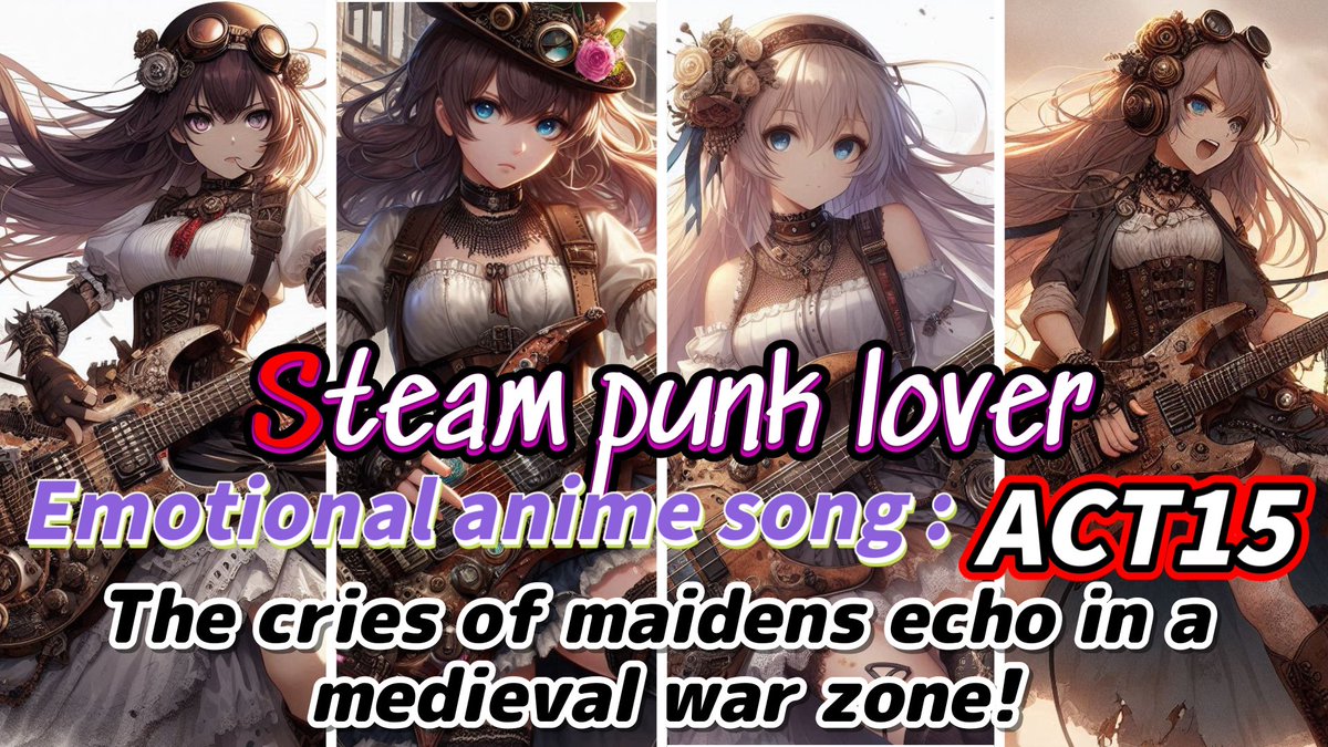 lover_stea53027's tweet photo. lnst Rock【Animesong Rock ACT15】The cries of maidens echoing in a medieva... https://t.co/AJpRkgkIuQ
#rockmusic #relaxingbgm #fantasybgm #keyboardplaying #guitarplaying #instrock https://t.co/4agkAZ39Ea