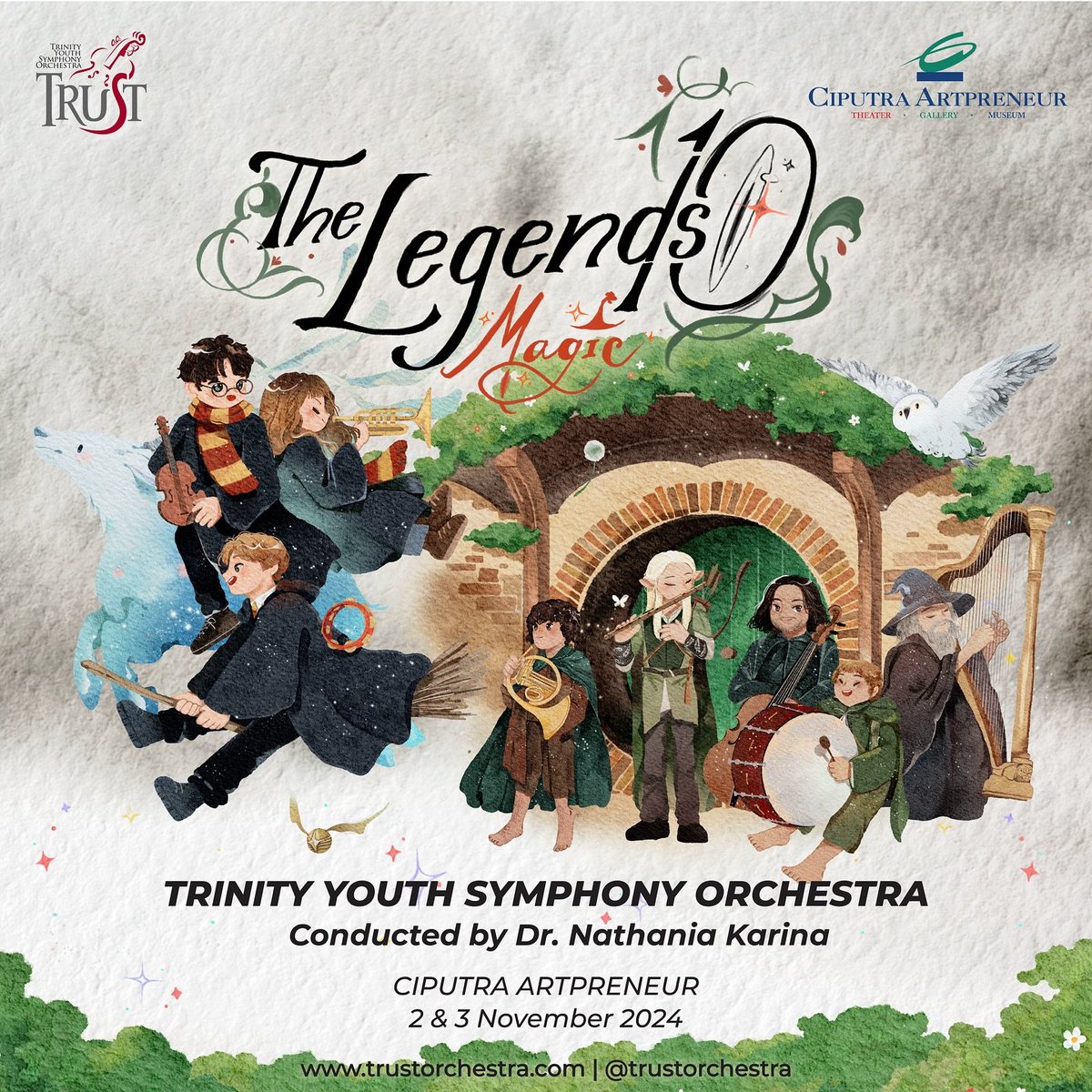 WtsIndo's tweet photo. ✨WTS The Legends 10: Magic - Harry Potter Theme✨

♥Pre-Sale BCA♥
Fee : Rp. 100.000 / Tix

Bisa Pakai Data Pribadi
DM for Order!

#thelegends10 #trustorchestra https://t.co/pJChEgEDxc