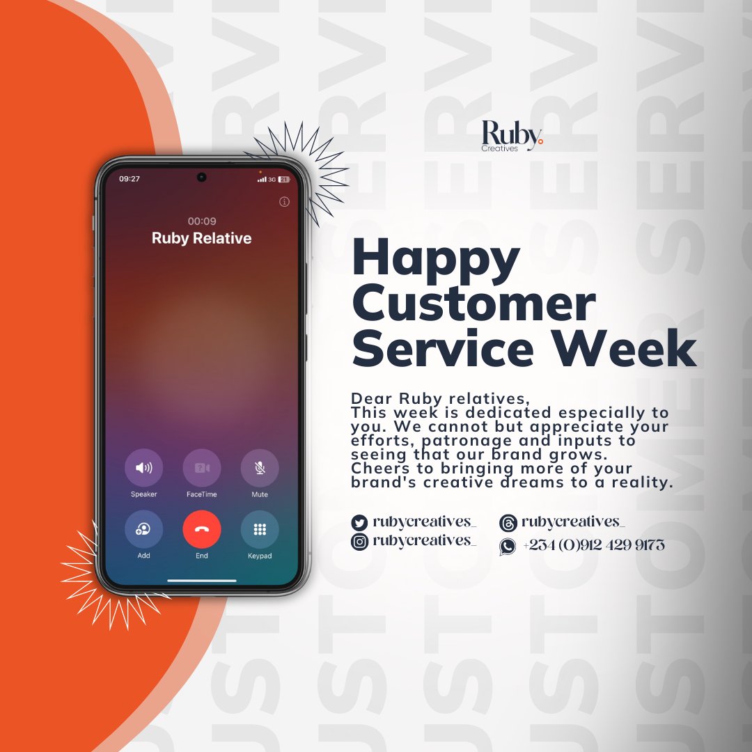 Rubycreatives_'s tweet image. Dear Ruby Relatives,
Thank you for keeping us in business.
We wouldn&apos;t have been here if not for you.
Happy Customer Service Week!

#customerserviceweek #beautifulclients #rubyrelatives  #RubyCreatives
