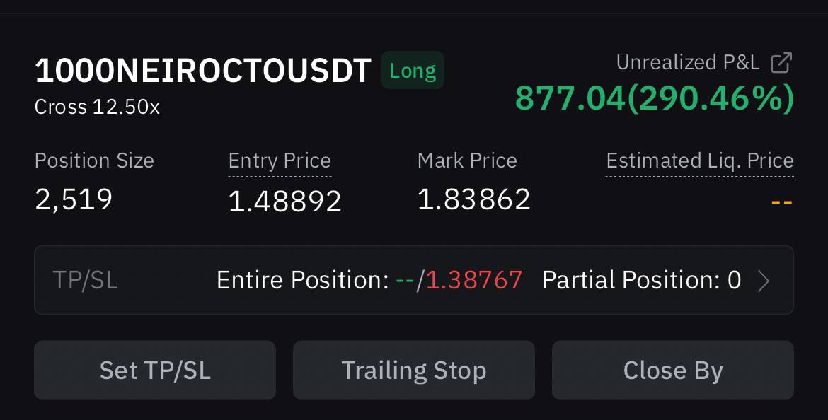 ItsOwlPrints's tweet photo. #1000NEIROCTO +290% for the team!

Join the free channel for more free signals👇🏼
https://t.co/ezOFm4yVWJ

Drop your trc20 and repost for a gift🎁🎁 https://t.co/LJLtMg8y6u