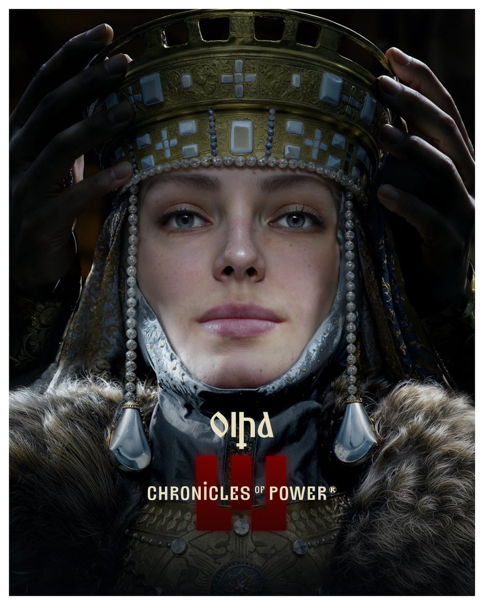 chronicle_power's tweet photo. The path of a warrior’s beloved is also a path.

Queen Olha is one of the main characters in the universe of the «Chronicles of Power» the foremother of all Ukrainian womanhood. A symbol of equality and dignity, proving that women change history for the better! https://t.co/ep4pmXKzd4