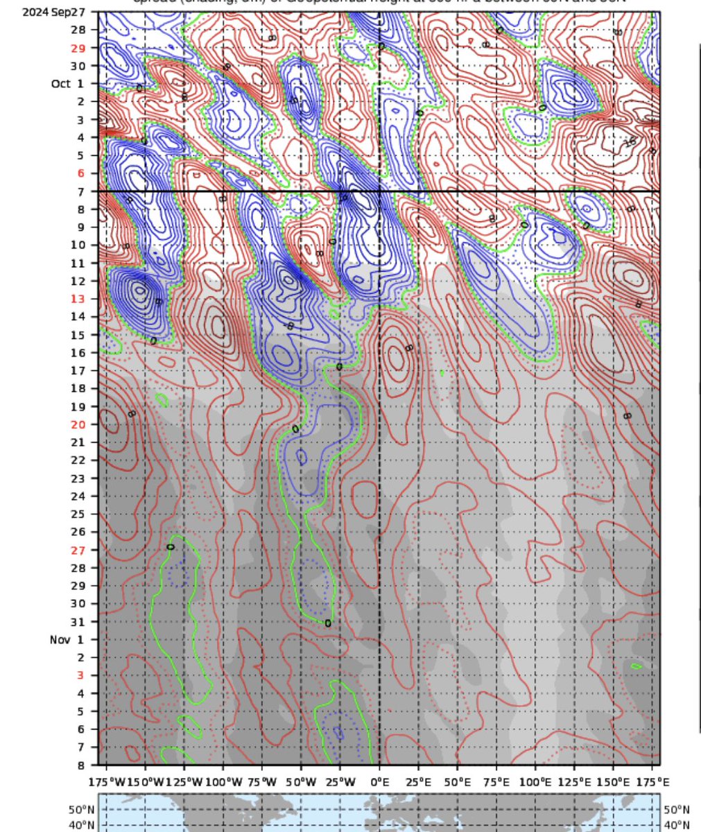 De bonne nouvelle en provenance de l'Ouest !!!
Aprés le déluge a venir, le temps sec devrait revenir en force ....
On y croit :