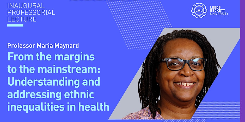 Join us to celebrate Professor <a href="/MariaJMaynard/">Maria Maynard</a>'s inaugural lecture - From the margins to the mainstream: Understanding and addressing ethnic inequalities in #health.
📆Weds 30 October
🕕 18:00 - 19:00
🏢The Rose Bowl
🔗bit.ly/3XtY4mb
#LBUresearch #healthinequalities