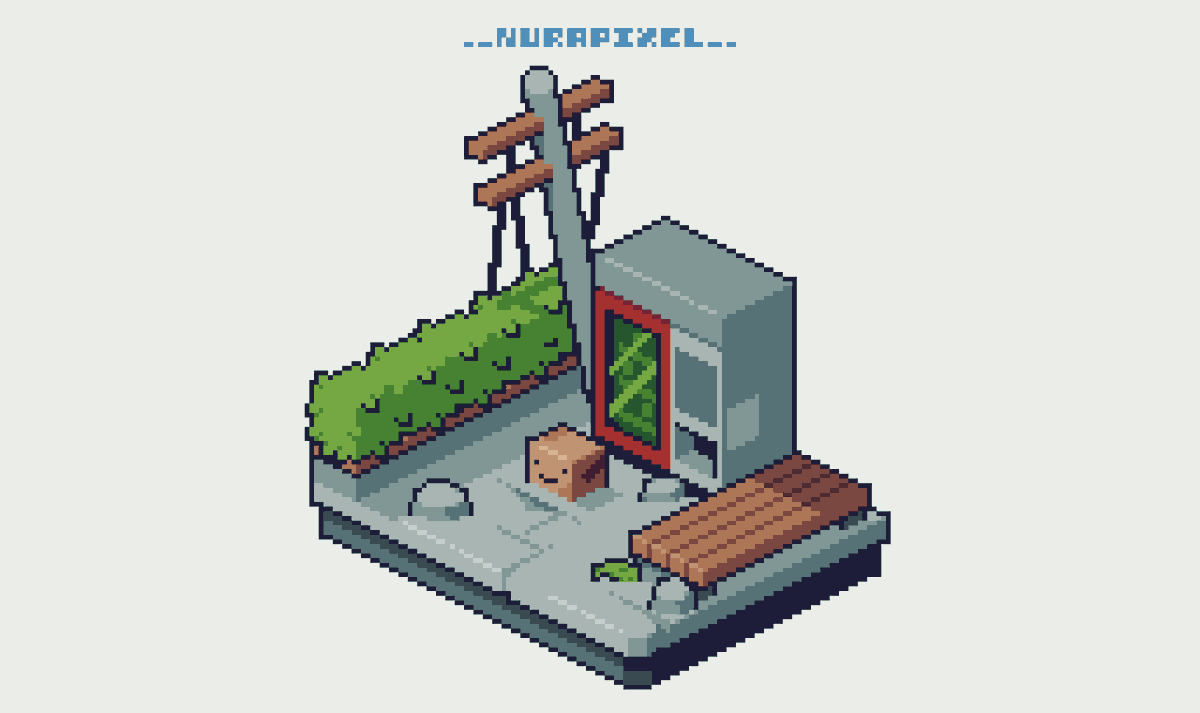NuraPixel's tweet photo. Hello there #PortfolioDay this is Nura! 

Sharing some of my latest Pixel Art here again! https://t.co/DhB4de3MKa