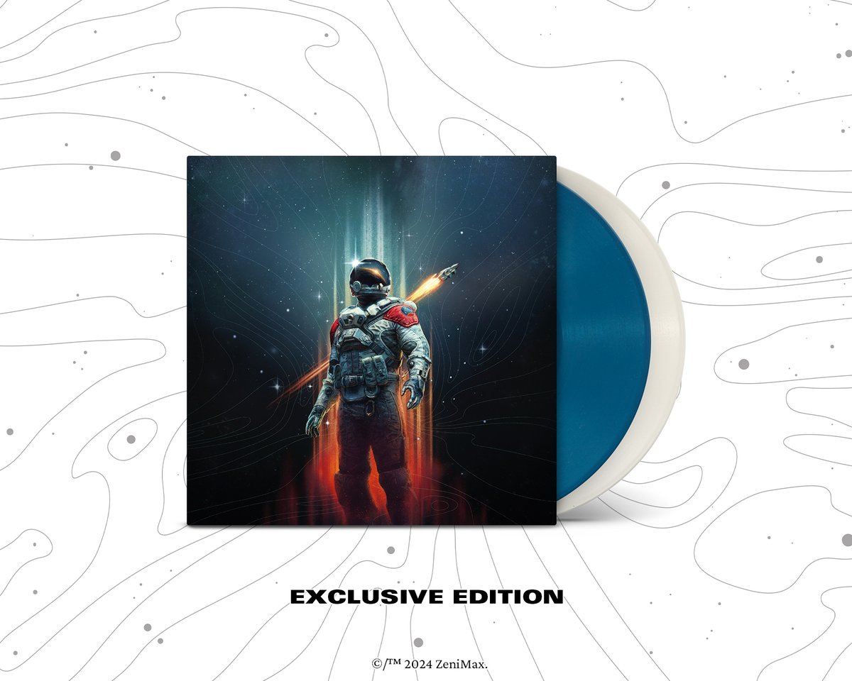 Laced_audio's tweet photo. 🪐 Calling all explorers 🚀

@InonZur's momentous score for Starfield is landing on vinyl. 

Pre-orders open via https://t.co/wdN0KwMTpb
~ 6LP Limited Edition box set ~
~ 2LP Exclusive Edition ~

@StarfieldGame #Xbox