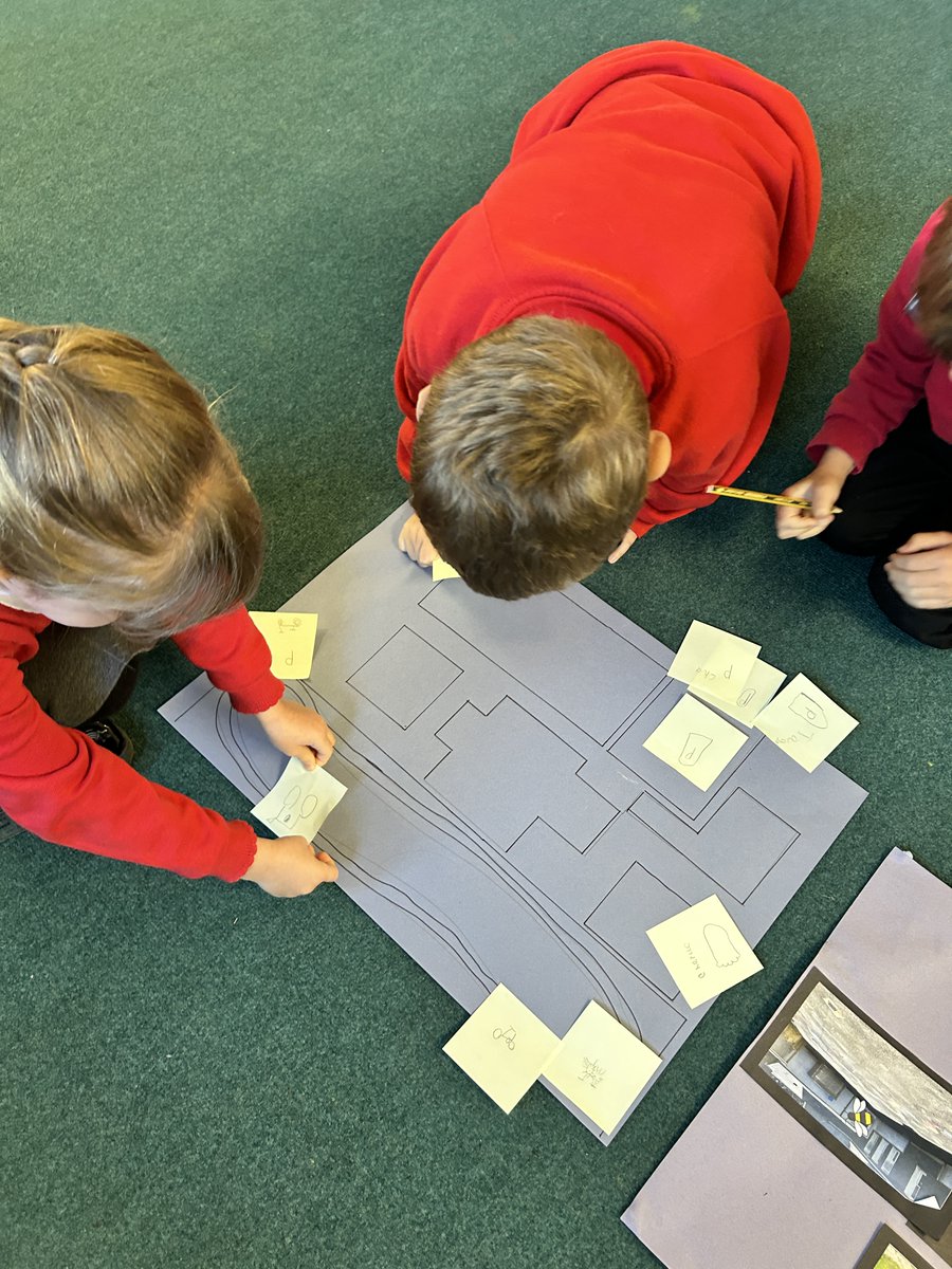 delabole_school's tweet photo. Class One continue to be explorers and develop their understanding of maps. Last week we created our own symbols to use on our school map. https://t.co/BvroSH22ju