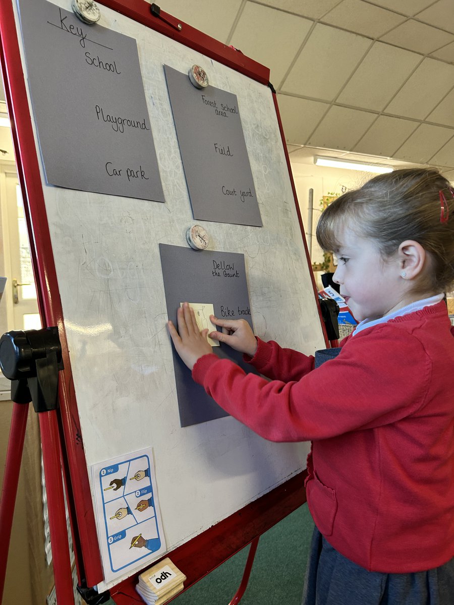 delabole_school's tweet photo. Class One continue to be explorers and develop their understanding of maps. Last week we created our own symbols to use on our school map. https://t.co/BvroSH22ju