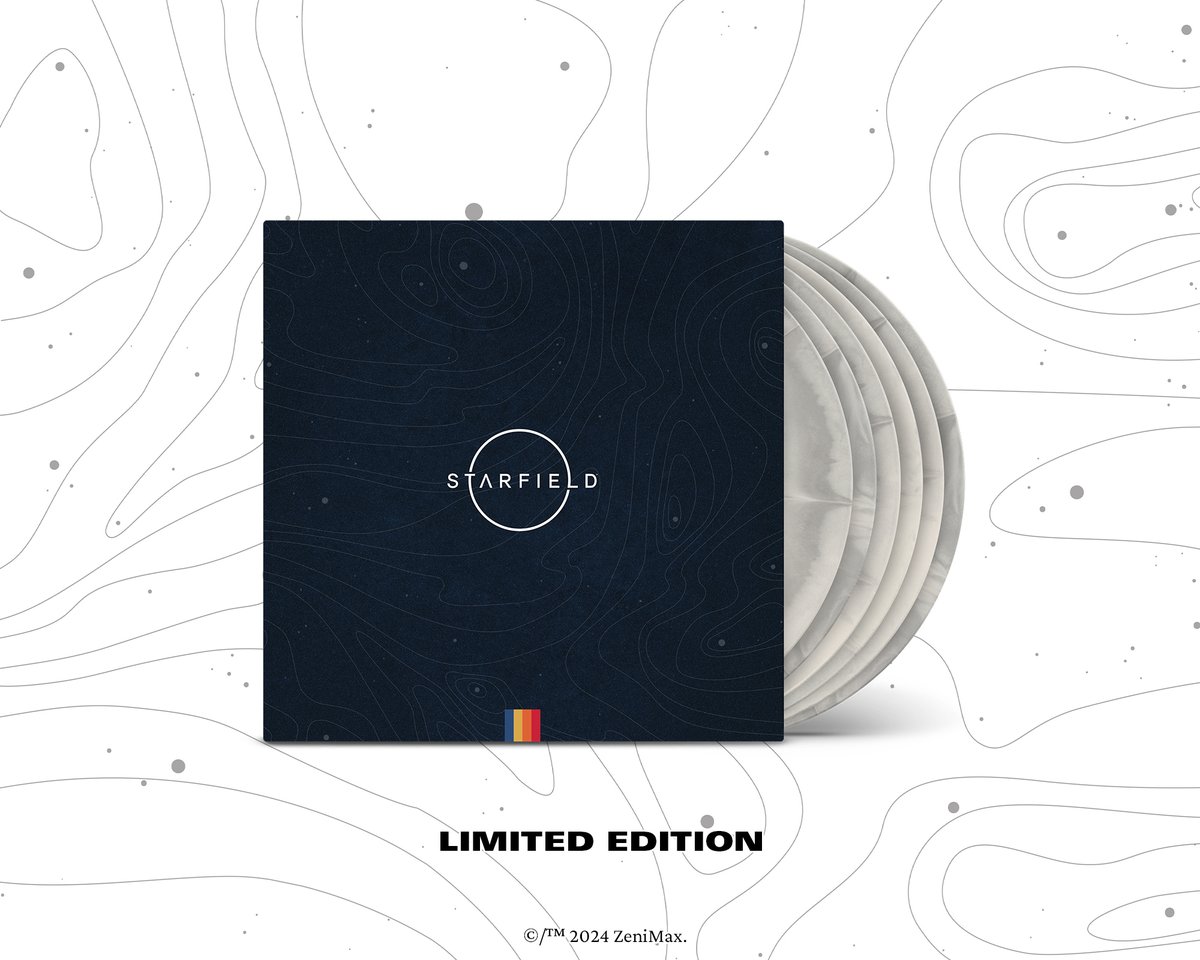 Laced_audio's tweet photo. 🪐 Calling all explorers 🚀

@InonZur's momentous score for Starfield is landing on vinyl. 

Pre-orders open via https://t.co/wdN0KwMTpb
~ 6LP Limited Edition box set ~
~ 2LP Exclusive Edition ~

@StarfieldGame #Xbox