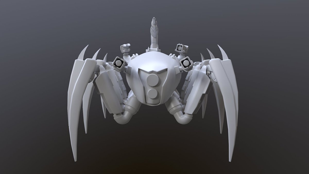 NextGenium's tweet photo. A detailed look at the Spider model from Spider Matrix. Part 1.
#IndieGameDev #indiegame #3D #UE5 #UnrealEngine5 #SpiderMatrix https://t.co/0dT3vKjJXI