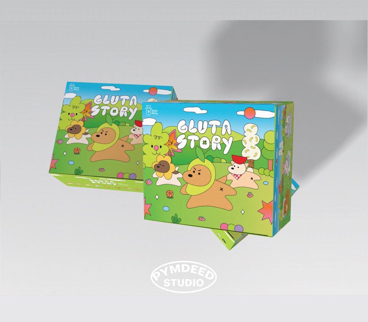 Pymdeed ได้มีโอกาส Design Packaging กล่องสุ่มให้ทาง Gluta Story ดีใจที่ได้เป็นส่วนหนึ่งในงานนี้นะคะ 🐶🙏🏼🩷

แล้วตัวน้องๆพวงกุญแจสุ่มที่คุณยอร์ชทำน่ารักมากทุกคน ต้องไม่พลาดงานเปิดโกดัง Gluta Story x Kaniva นะคะ งานน่าร้ากมากค่ะทุกคน 💛💛💛✨

#เปิดโกดัง3 #Glutastory #pymdeed