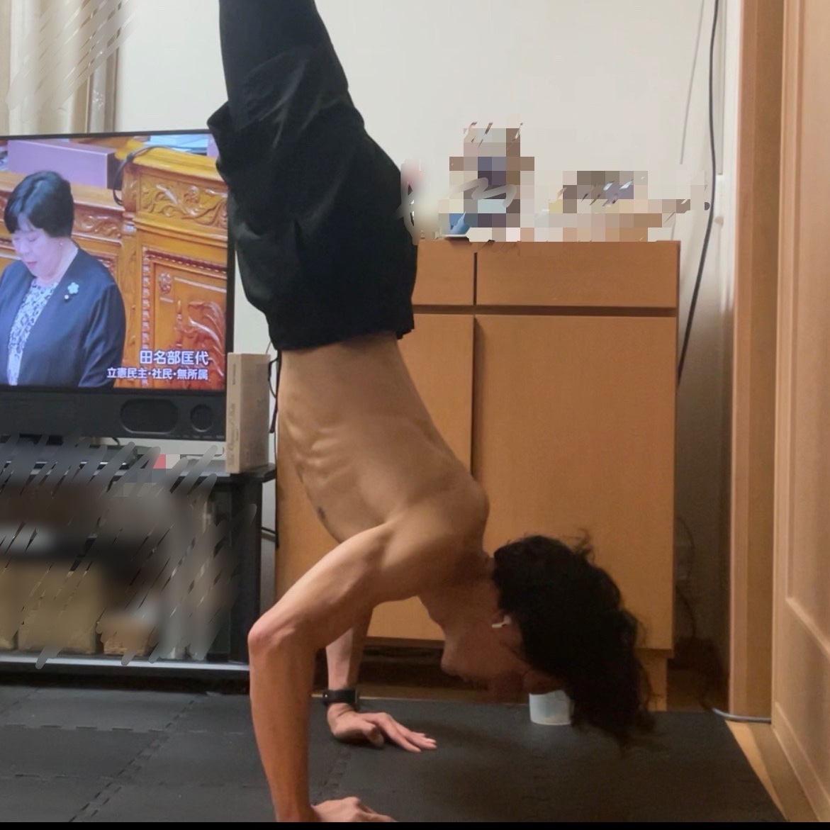 ta259215767's tweet photo. 男磨きタイム💪
#筋トレ男子 
#calisthenics
#田名部匡代 https://t.co/EuUkSaweBe
