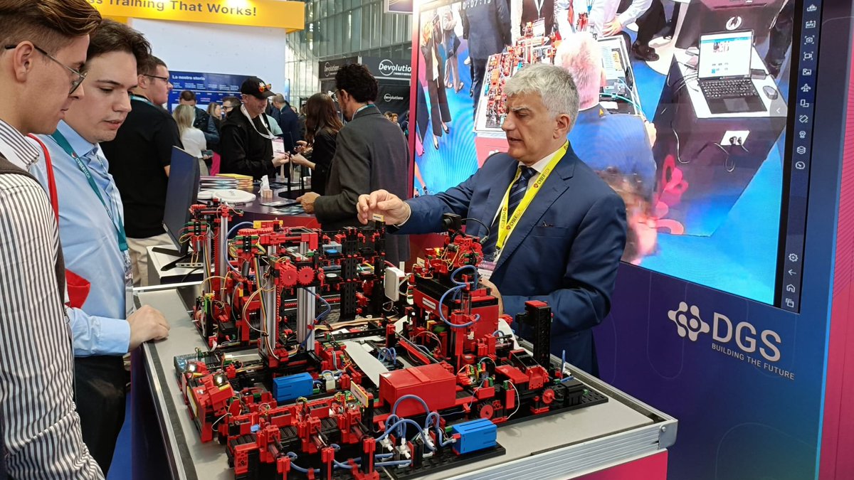 dgs_group's tweet photo. Visita lo stand #DGS per assistere all'esclusiva LIVE DEMO! Scopri come operiamo nelle moderne #SmartFactory, gestite da sistemi #OT, per garantire una protezione completa e una continuità operativa sicura grazie a tecnologie all'avanguardia. @CheckPointItaly  @Cybertech_Globl https://t.co/ddq4R1X7Ux